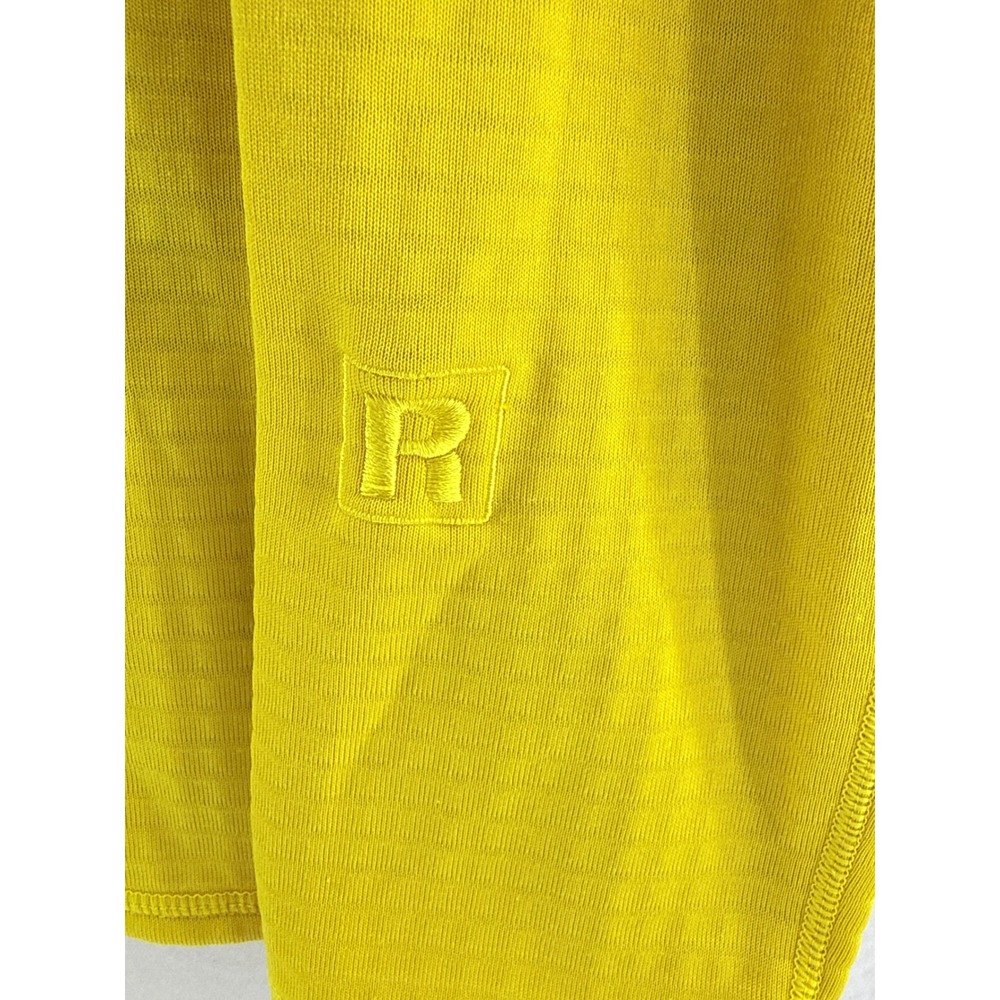 Patagonia R1 Pullover Mens Large Yellow Polartec Power Dry Grid‎ Fleece 40109 - Picture 2 of 10